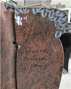 Aruba Dark- Indian Aurora Granite Gravestone