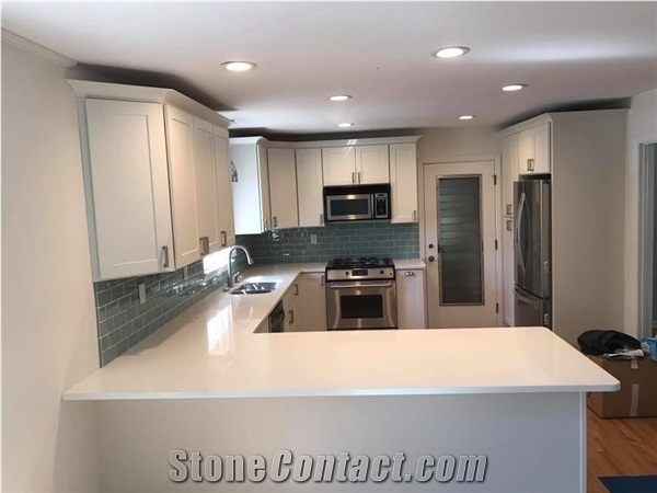 White Quartz Countertops
