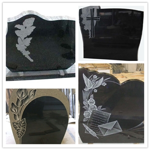 Absolute Black Granite Grave Monument