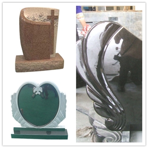 Absolute Black Granite Grave Monument