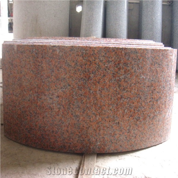 G562 Granite Round Column, Decorative Pillars for Homes,Granite Square Columns