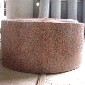Maple Red Granite Hollow Column