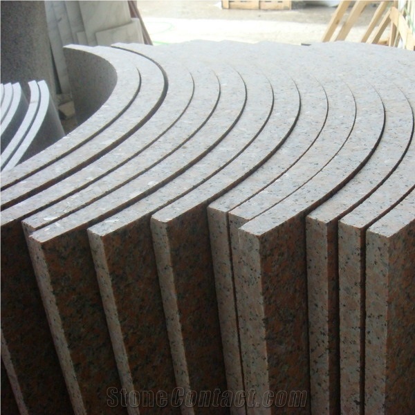 Maple Red Granite Hollow Column