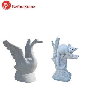 Garden Natural Stone Animal Carving Statue