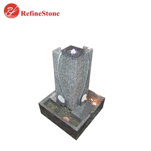 Small Water Fountain, Outdoor Cultural Stone Fountain