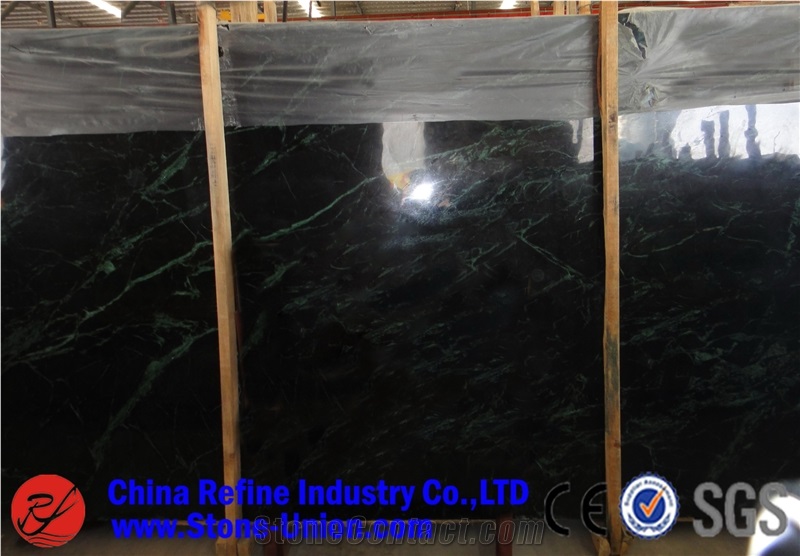 Verde Green Marble Tiles & Slabs, Verde Guatemala Green Marble,Cut to Sizes, Flooring Tiles and Wall Claddings for Building Projects