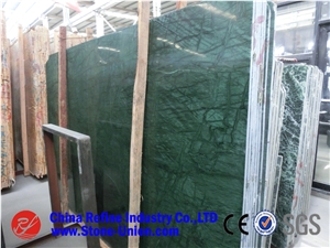 Verde Green Marble Tiles & Slabs, Verde Guatemala Green Marble,Cut to Sizes, Flooring Tiles and Wall Claddings for Building Projects