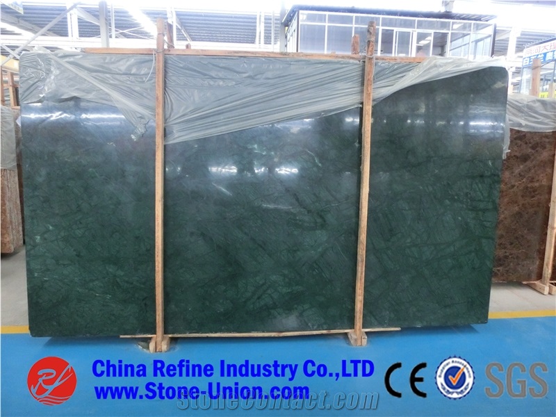 Verde Green Marble Tiles & Slabs, Verde Guatemala Green Marble,Cut to Sizes, Flooring Tiles and Wall Claddings for Building Projects