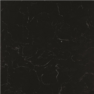 Black Quartz,Polished Slabs&Tiles for Covering,Skirting,Natural Building Stone Decoration,Interior Hotel,Bathroom,Kitchentop