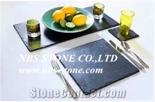 Black Slate Floor Kitchen / Slate Tiles,Basalt Slate Tray, Black Basalt Trays,Kitchen Accessorie