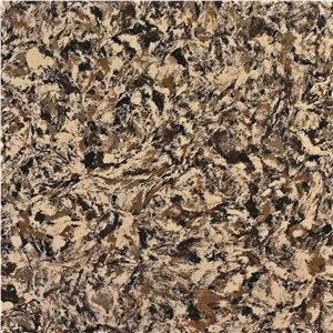 Brown Quartz,Polished Slabs&Tiles for Covering,Skirting,Natural Building Stone Decoration,Interior Hotel,Bathroom,Kitchentop