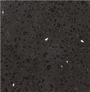 Grey Quartz,Black Quartz,Polished Slabs&Tiles for Covering,Skirting,Natural Building Stone Decoration,Interior Hotel,Bathroom,Kitchen