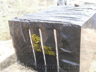 Jet Black Granite Blocks