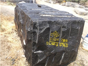 Jet Black Granite Blocks