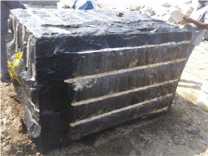 Jet Black Granite Blocks