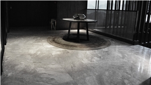 Agud Grey Ice Crystal Marble Slab Polished,Tile for Wall Cladding,Imperial Gray Marble Cut to Size Panel for Hotel Floor Covering