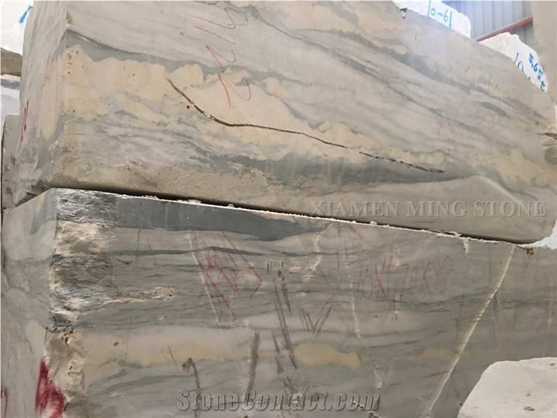 Bamboo White Wooden Marble Polished Marble Slabs with Green Veins,Verde Apollo Tiles Panel Interior Bathroom Wall Cladding,Floor Covering
