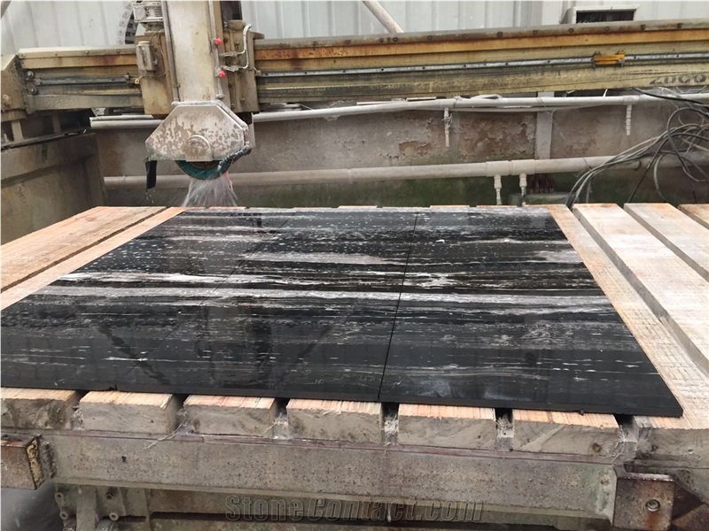 Black Silver Dragon Marble Slabs Polished, China Nero Portoro Marble Tile Panel Skirting Wall Covering,Hotel Floor Paving Pattern