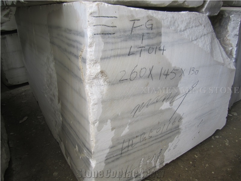 Blue Sky White Landscaping Marble Tombstone Vases,Funeral Accessories,Round Urns