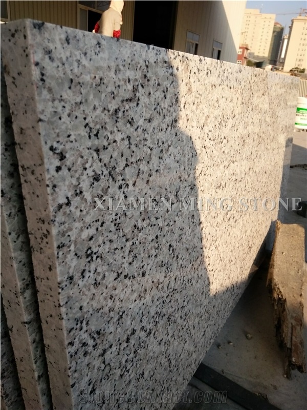 China Bala Flower White Granite Honed Tile,Bianco Sardo,Ocean White Bala White Flower Granite Tiles,Floor Covering Tiles/Interior Walling