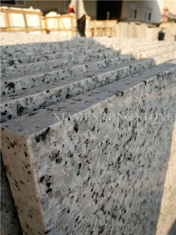 China Bala Flower White Granite Tile,Bianco Sardo,Ocean White Bala White Flower Granite Tiles,Floor Covering Tiles/Walling Tiles