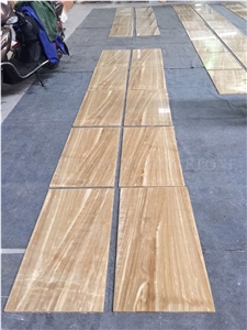 China Honey Onyx Translucent Backlit High Glossy Slabs,Machine Vein Cutting French Pattern Cladding,Floor Covering Bathroom
