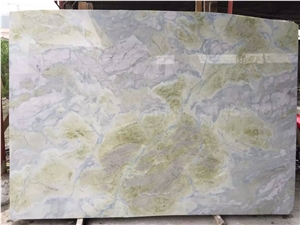 Polished Blue River Marble Lemon Ice Spring Slabs,Machine Cutting Azul Tiles for Panel Floor Covering,Wall Cladding Skirting French Pattern