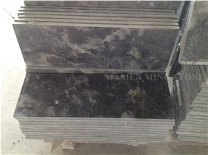 Silver Sable Grey Marble Polished Slabs,Machine Cutting Tiles Panel for Hotel Bathroom Wall Cladding,Floor Covering Pattern