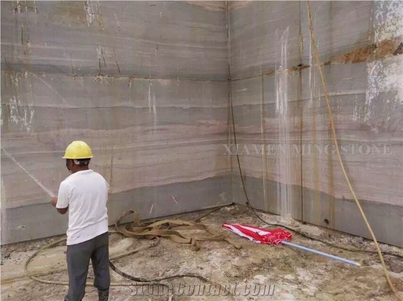 Silver Serpeggiante Blue Limestone Polished Slabs Tile,Straight Cutting Panel for Interior Wall Cladding,Lobby Floor Covering Pattern