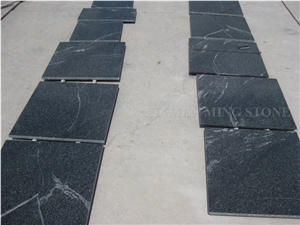Snow Grey Granite Polished Machine Cutting Tiles,China Jet Mist Black Granite,Nero Branco Granite,China Black Via Lactea Tiles Pool Surround Paving