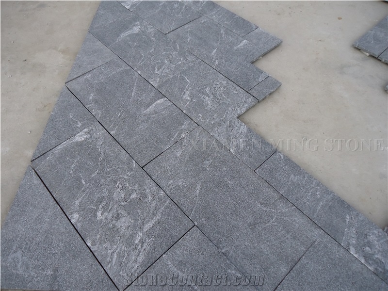 Snow Grey Granite Polished Machine Cutting Tiles,China Jet Mist Black Granite,Nero Branco Granite,,China Black Via Lactea Tiles Pool Surround Paving