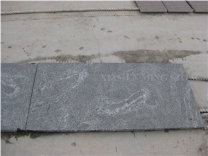 Snow Grey Granite Polished Tiles,China Jet Mist Granite,Nero Branco Granite,Jet Mist Black Granite,China Black Via Lactea Tiles Garden Stepping