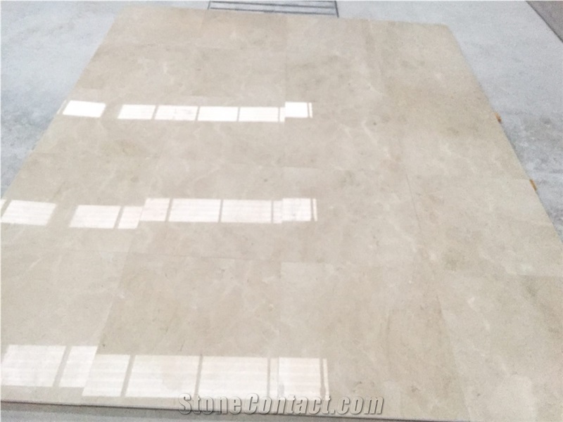Crema Marfil Polished 60x60x2 cm