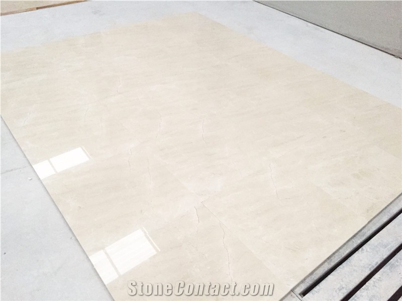 Crema Marfil Polished 60x60x2 cm