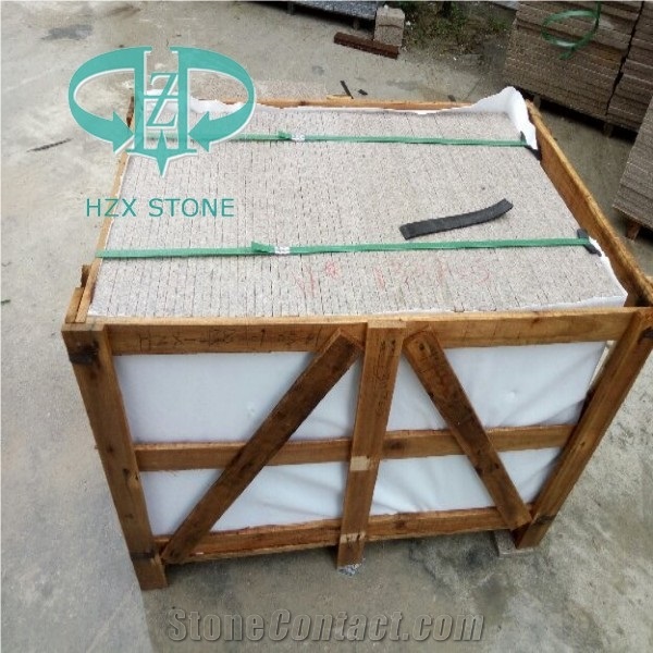 China Cheap G681 Pink Light Beige Granite Polished Tiles & Slabs, Natural Building Stone Flooring,Feature Wall,Interior Paving,Clading,Decoration