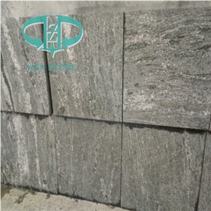 China Ganges Black Cosmic Black,Titanium Black Crazy Vein Granite Polished&Flamed Floor Tiles,Walling Tiles