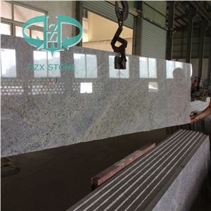 Good Price New Kashmir White Granite Slabs & Tiles, White Polished Granite Floor Covering Tiles