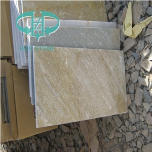 New Yellow Slate Natural Panels Decorative Wall Veneer,Yellow Wooden Slate Tiles