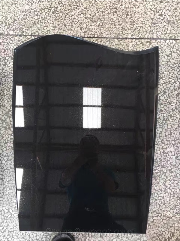 China Modern Designs Cross Aurora Headstone for Cemetery, Granite Monument Design