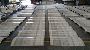 High Quality Factory Price Natural Stone Marble Roman Column Cladding