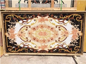 Natural Stone Marble Medallion Stone Waterjet Mosaic Pattern for Floor Natural Stone Marble Medallion Stone Waterjet Mosaic Pattern for Floor