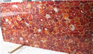 Purple Agate Semi-Precious Stone Slab & Tile for Decoration