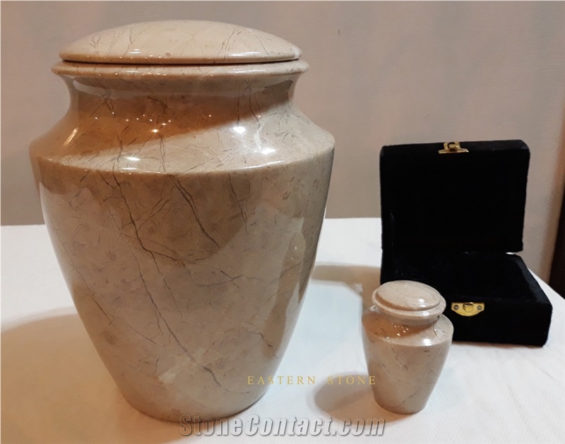 New Design Marble Stone Cremation Urns, Ash Urns, Funeral Urns