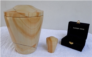 New Design Marble Stone Cremation Urns, Ash Urns, Funeral Urns