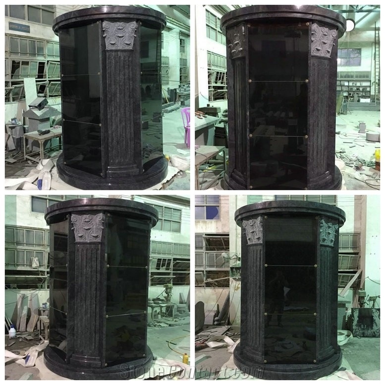 China Quarry Natural Stone High Polished and Quality Good Wholesale Carved Eagle Basalt Funeral Headstones Designs with Iso9001：2000 in Germany Price