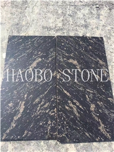 China Quarry Seller High Quality and Polished Natural Stone Cheap Price Black Titanium Granite Floor Slabs& Tiles 60x60 for Kitchen and Bathroom