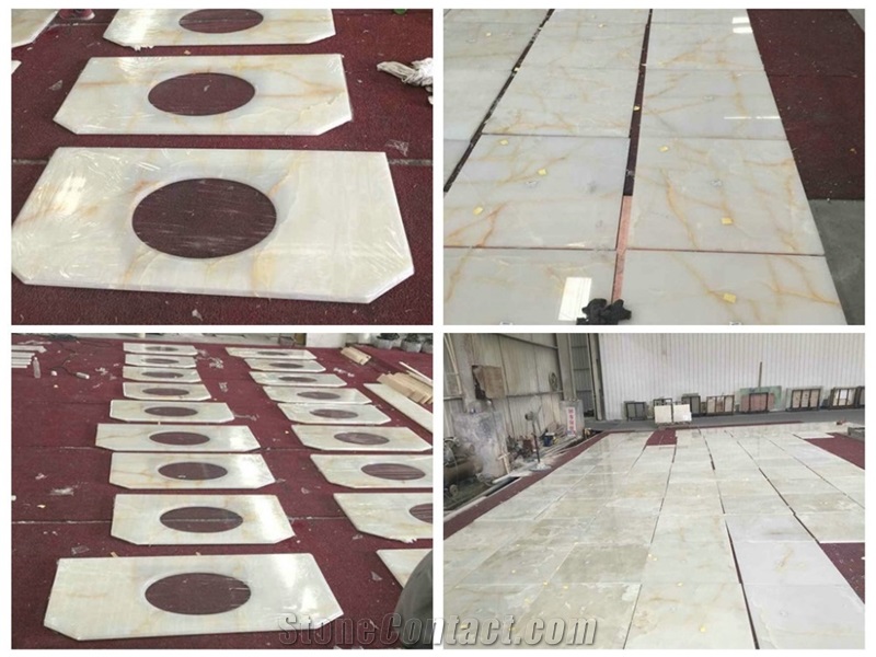 Customized Cut to Size Chinese Manufactture&Quarry Natural Stone High Quality Good Price Giallo Orlando Granite Slab for Wall and Flooring Covering