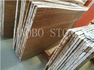 Customized Cut to Size Wholesale Price China Factory&Seller Wood Grain Yellow& Gold Marble Slab Available 2cm & 3cm with Iso9001:2000 for Interior