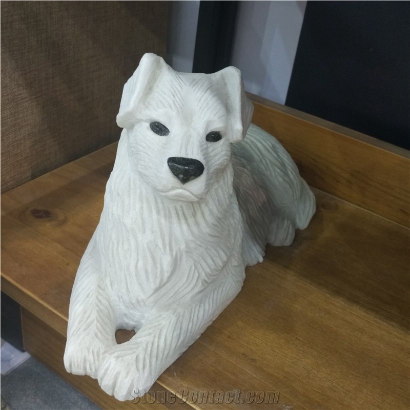 Granite Dog Carving, Outdoor Stone Sculpture, Animal Sculptures, Hand Carved Granite Dog, Stone Pet Sculptures, Pet Memorials, Marble Dog Sculpture