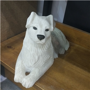 Granite Dog Carving, Outdoor Stone Sculpture, Animal Sculptures, Hand Carved Granite Dog, Stone Pet Sculptures, Pet Memorials, Marble Dog Sculpture